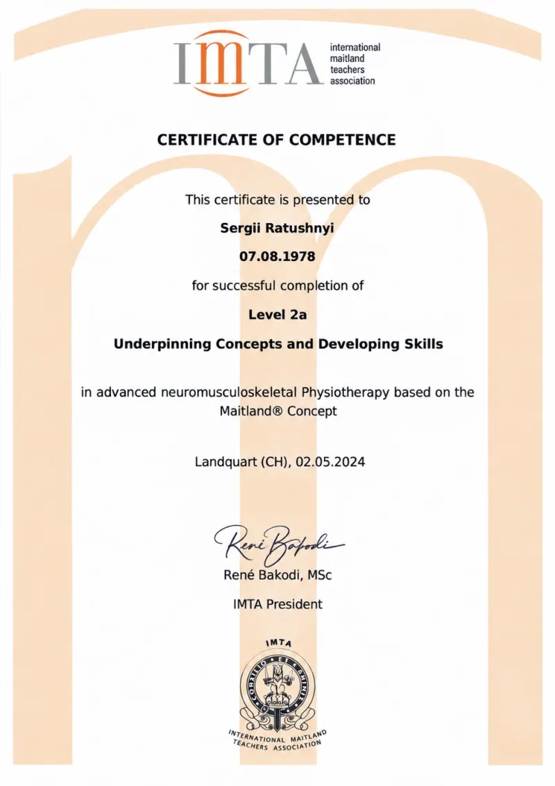 IMTA Level 2a, Maitland® Concept (2024)