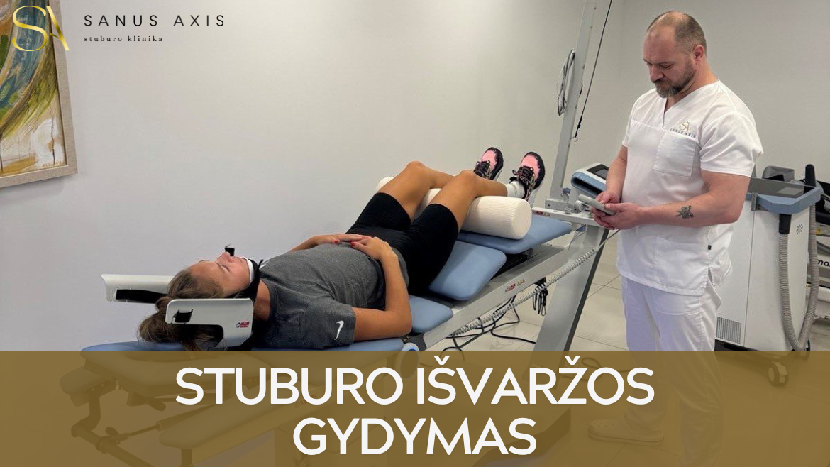 Stuburo išvaržos gydymas