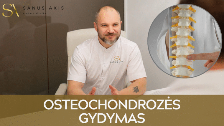 Osteochondrozės gydymas